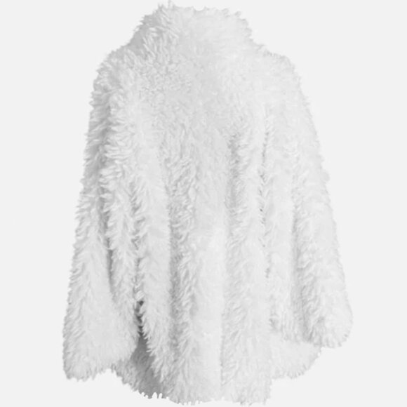 Brand New Daily Practice by Anthropologie Faux- Fur Jacket - Picture 3 of 7